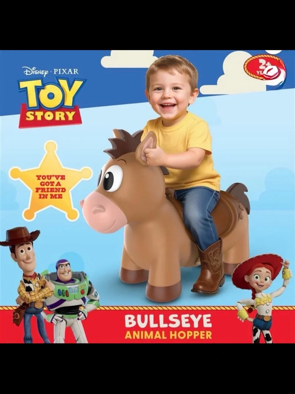 NIB Toy Story Bullseye Bounce Hopper